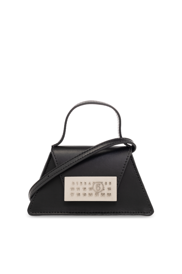 Black 'Numeric Mini' shoulder THE bag MM6 Maison Margiela - Purple